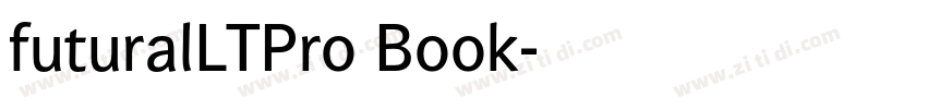 futuralLTPro Book字体转换